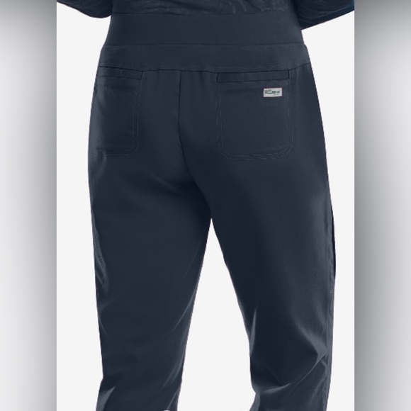 Greys Anatomy Mia Scrub Pants Steel Dark Gray Style 4277 Women's Size 2XL Cargo - Picture 2 of 14
